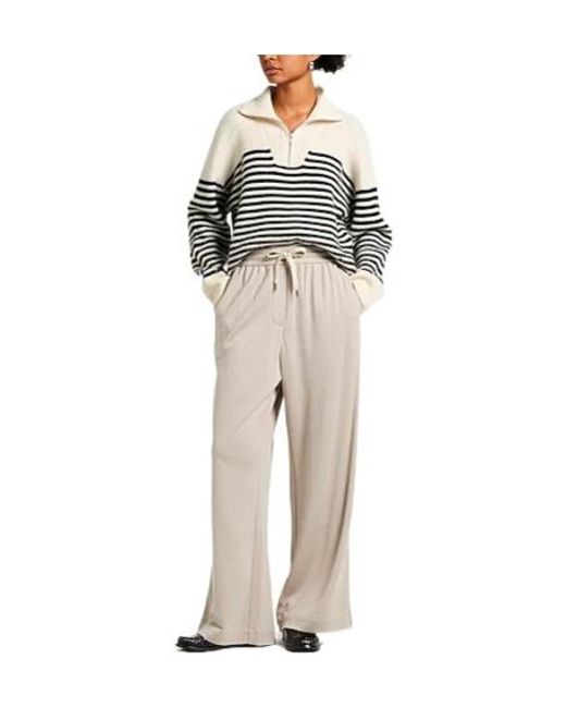 Brunello Cucinelli White Casual Trousers