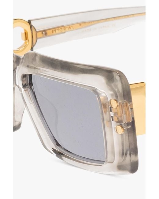 Balmain White Logo Sunglasses