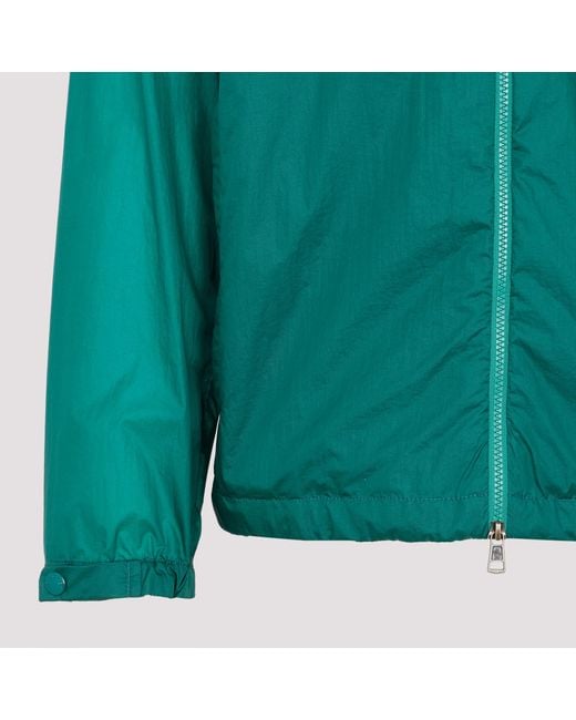 Moncler Green Samakar Hooded Jacket for men
