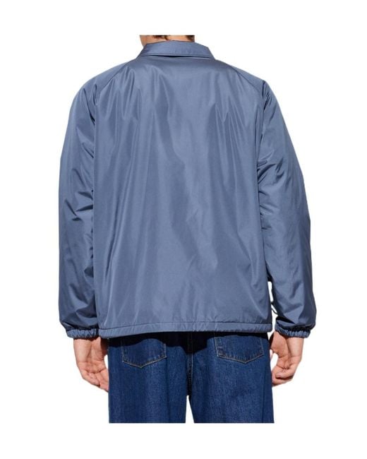 Jil Sander Blue Insulated Jacket for men