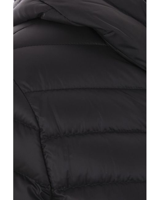 Moncler Black Ige Logo Patch Zip-Up Jacket