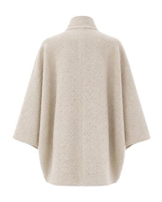 Eleventy Natural Long-Sleeved Coat
