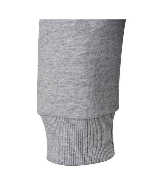 Moschino Gray Logo Details Long-Sleeved Sweater for men