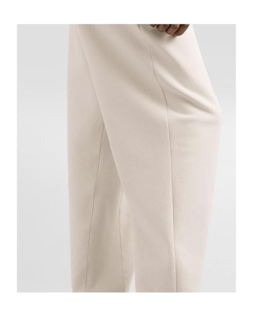 Dolce & Gabbana Gray Logo Printed Jersey Joggers for men