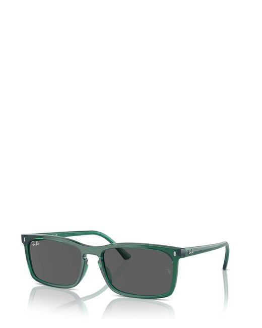 Ray-Ban Gray Rb4435 Rectangular Sunglasses for men