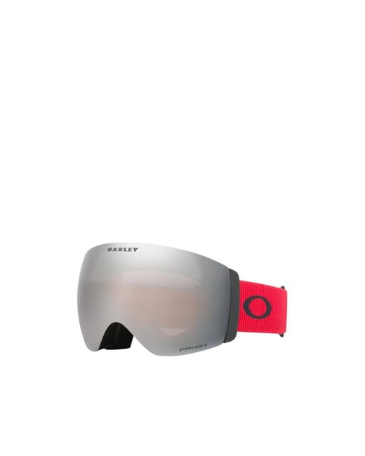 Oakley White Flight Deck Pro L Snow Goggles for men