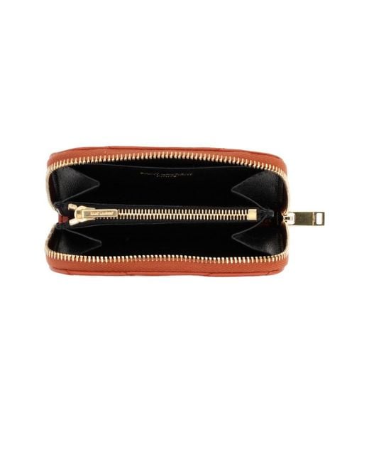 Saint Laurent Orange Cassandre Wallet