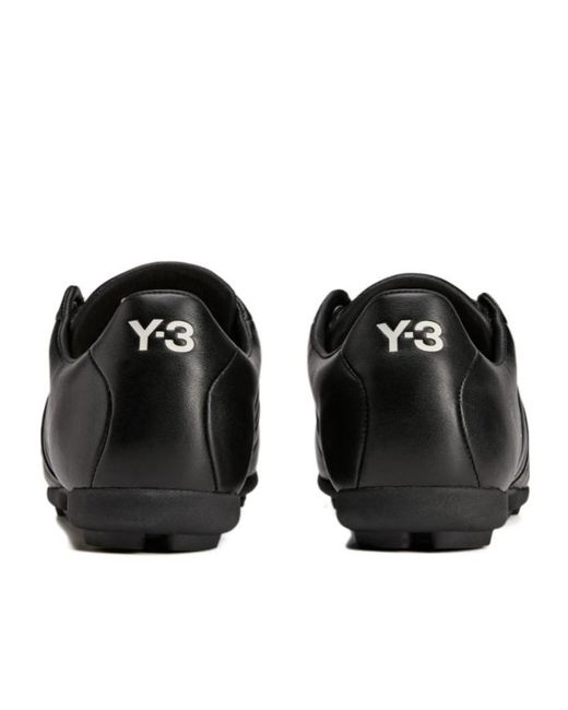 Y-3 Black Field Low-Top Sneakers for men