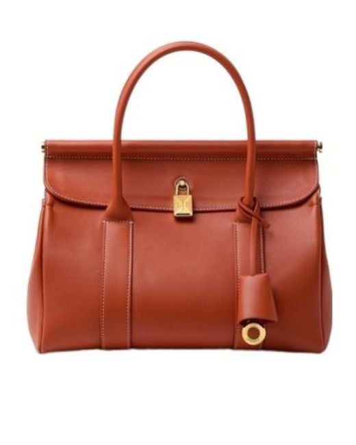 Loro Piana Red Loom Bag L25