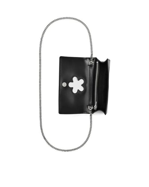 Marc Jacobs Black The Glam Mirror Mini Handbag