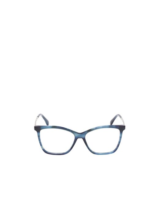 Max Mara White Cat-Eye Glasses
