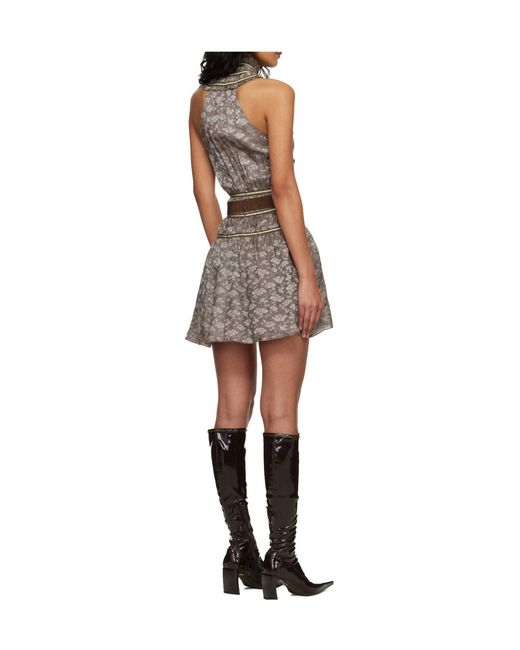 KNWLS Natural Freya Mini Dress