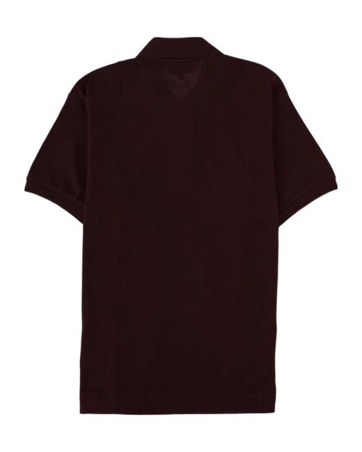 Lacoste Red Short-Sleeved Polo Shirt for men