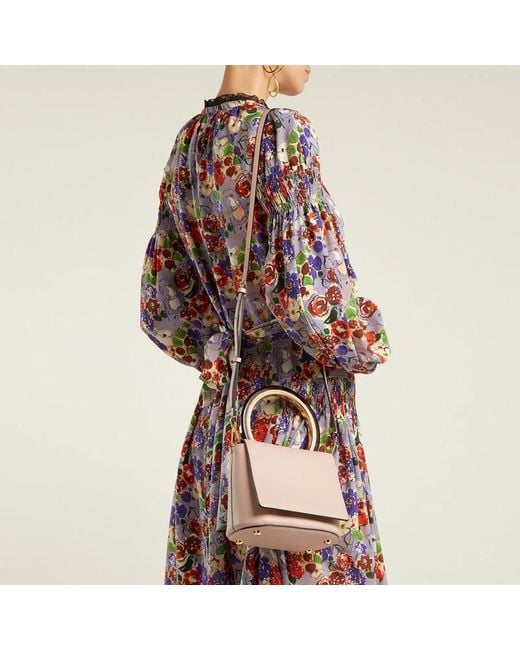 Marni Pink Logo Handbag