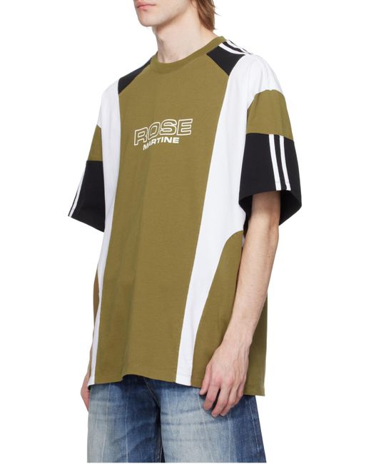 Martine Rose Green Short-Sleeved T-Shirt for men