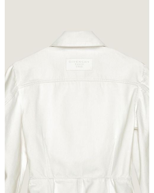 Givenchy White Denim Dress