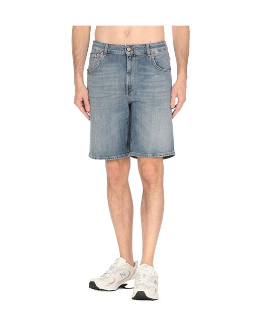 Dondup Blue Denim Shorts for men