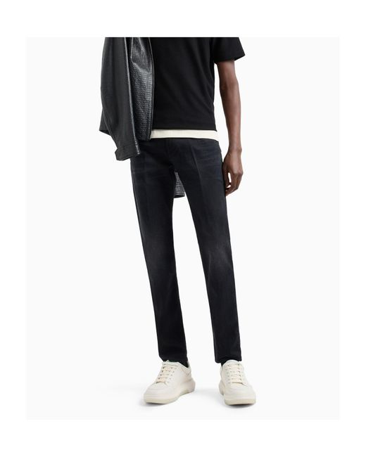 Emporio Armani Blue J 06 Slim Jeans By for men