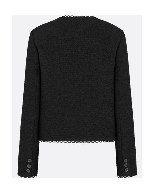 Dior Black Cropped Jacket