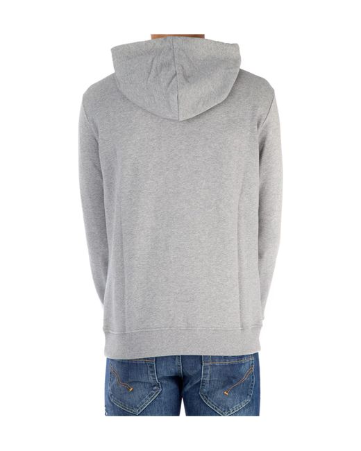 KENZO Gray Tiger Embroidered Hooded Hooded Hoodie for men