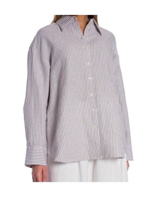 SELECTED Gray Long Sleeve Shirt