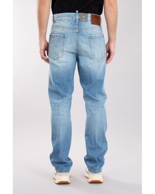 DSquared² Blue Straight Leg 642 Jeans for men
