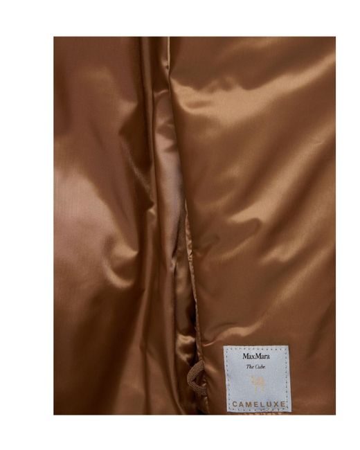 Max Mara Brown Double-Breasted Coat