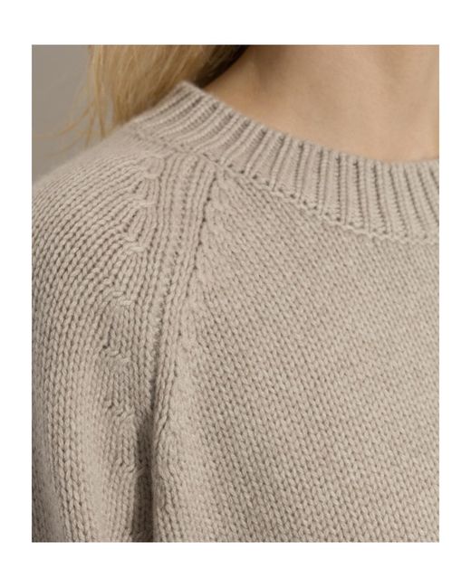 Lisa Yang White Anine Crewneck Jumper