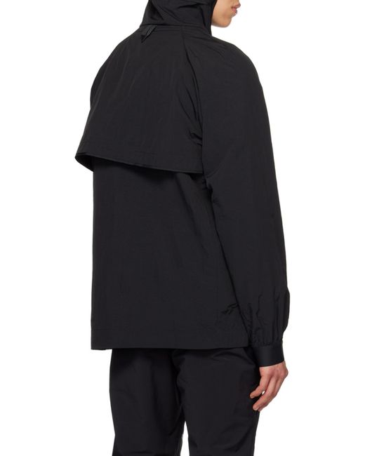 Canada Goose Black Faber Windproof Hooded Jacket for men