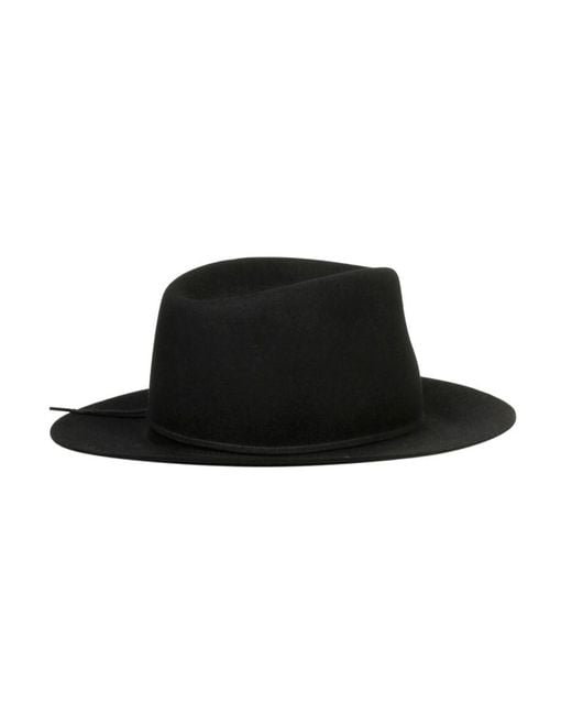 Maison Michel Black André Tribly Hat