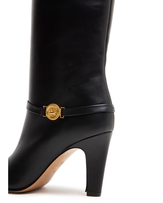 Chloé Black Eve Knee-High Boots