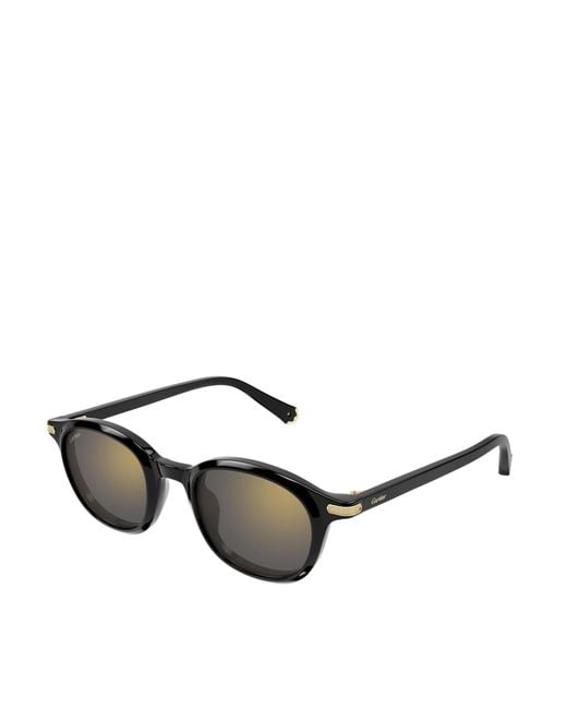 Cartier Multicolor Ct0584S Round-Frame Sunglasses for men