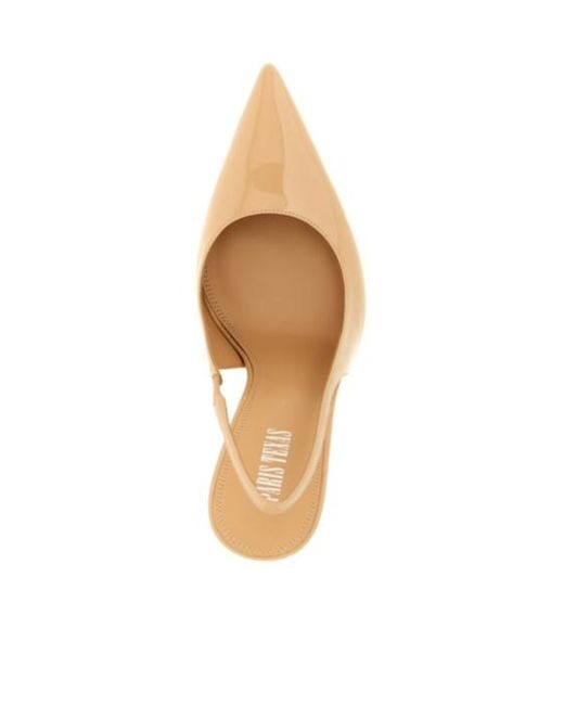 Paris Texas Metallic Lidia Slingback Pumps