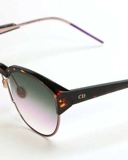 Dior Metallic Logo Sunglasses