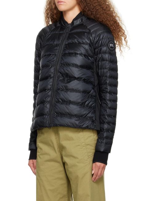Canada Goose Black Quilted Down Jacket