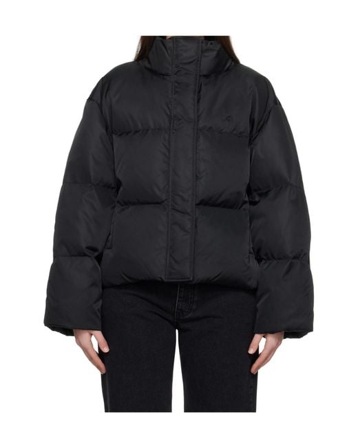 Anine Bing Black Dorian Puffer Jacket