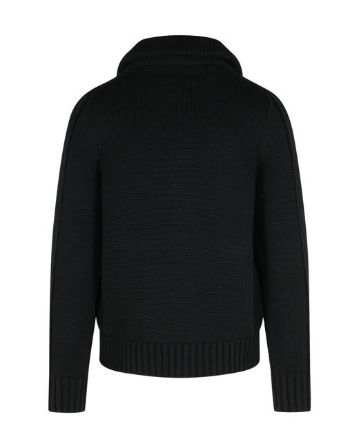 Tom Ford Black Wool Sweater for men