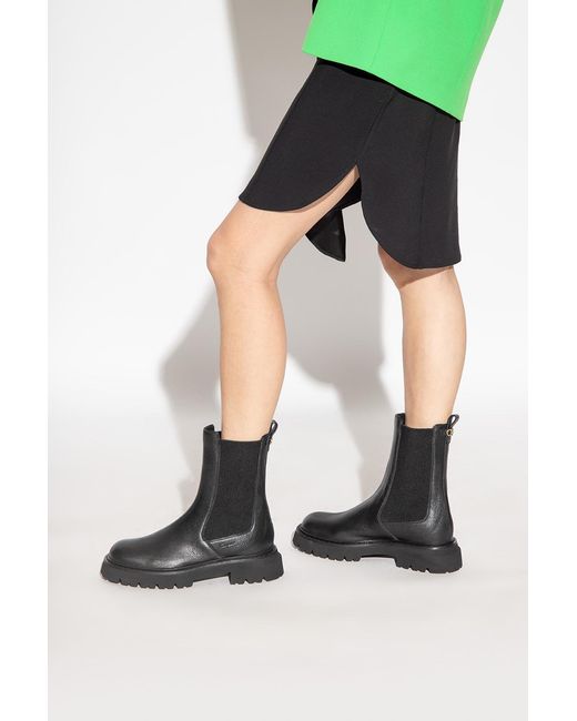 Ferragamo Black Ankle Boots