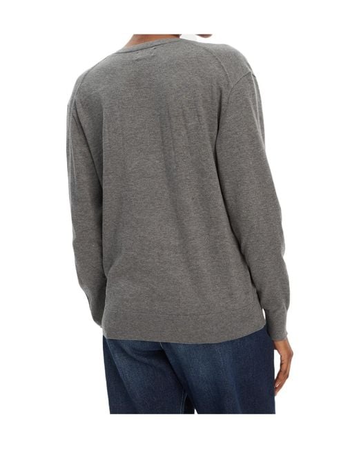 Polo Ralph Lauren Gray V-Neck Sweater