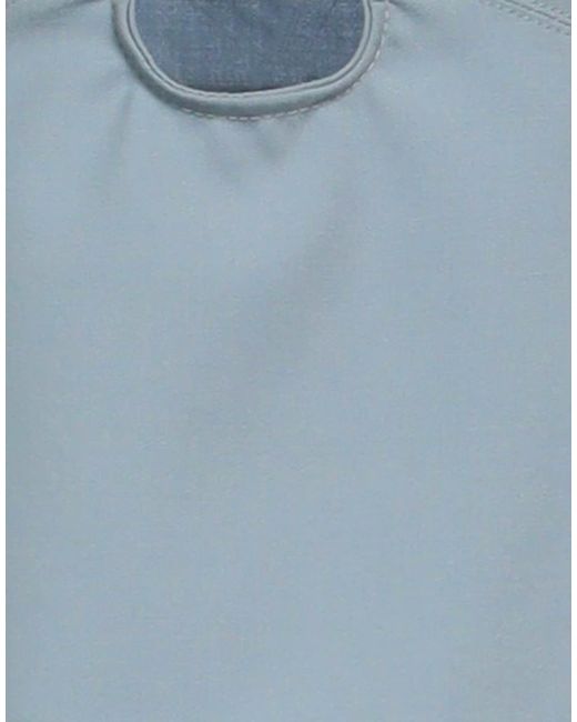 Jacquemus Blue Turtleneck Top