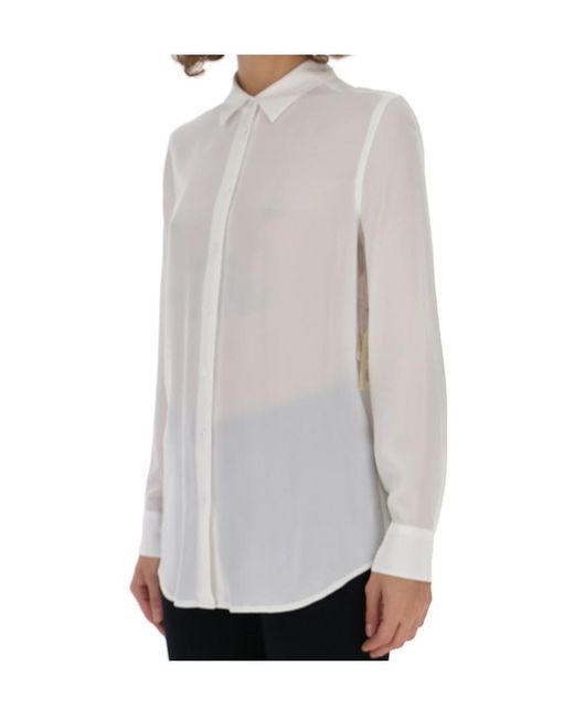 Equipment White Buttoned Shirt