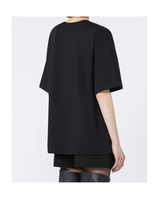 Sportmax Black Biella Crewneck T-Shirt