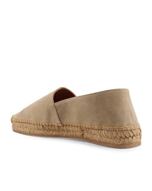 Kiton Natural Square-Toe Slip-On Espadrilles for men