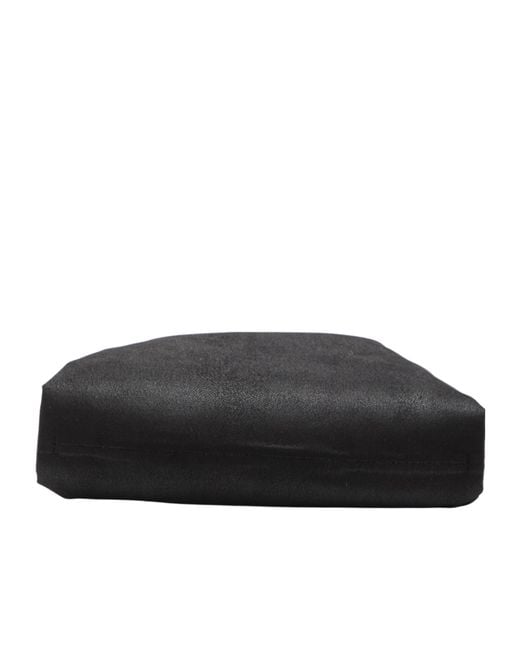 Stella McCartney Black Falabella Medium Drawstring Shoulder Bag