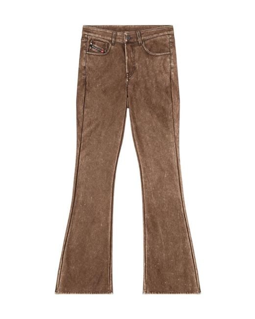 DIESEL Brown Bootcut Pants
