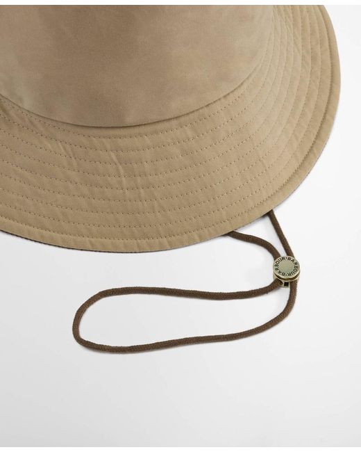 Barbour Natural Asker Showerproof Bucket Hat