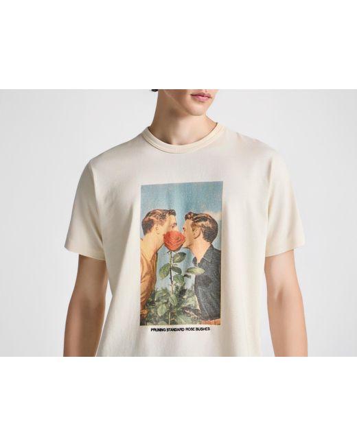 J.W. Anderson White Graphic-Print T-Shirt for men