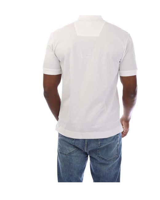 Boss White Minimalist And Versatile Top for men