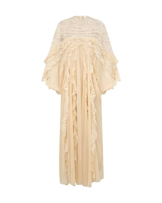 Zimmermann Natural Rebellion Splice Billow Dress