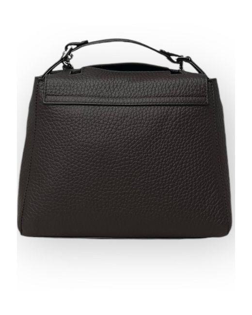 Orciani Black Sveva Soft Small Handbag